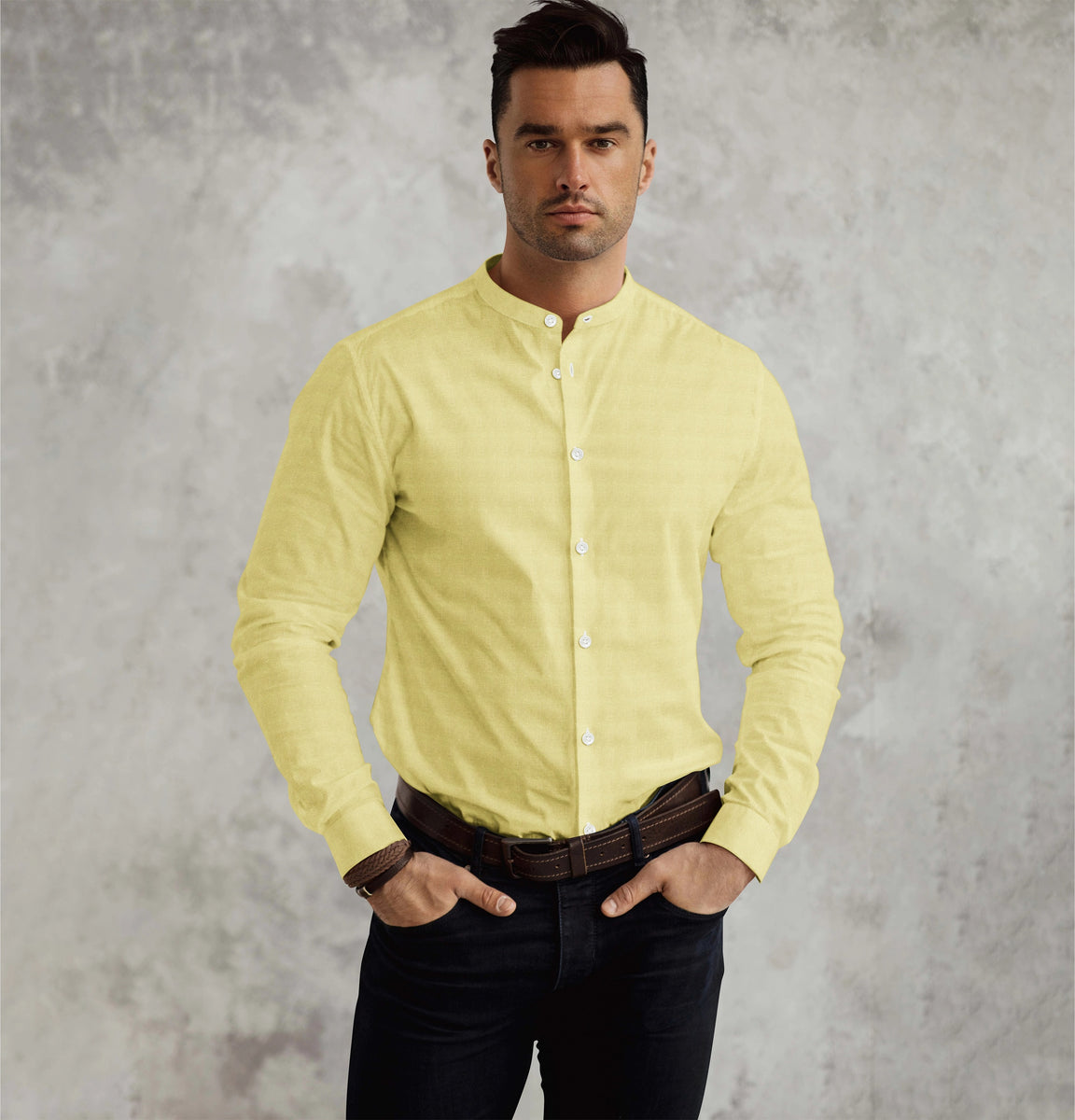 ATLY14Linen__bandcollar_onmode