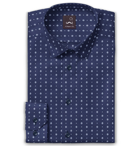 Pure Cotton - Long Sleeve - Diamonds