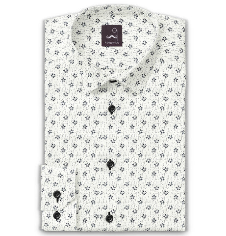 Pure Cotton - Long Sleeve - Off White Print