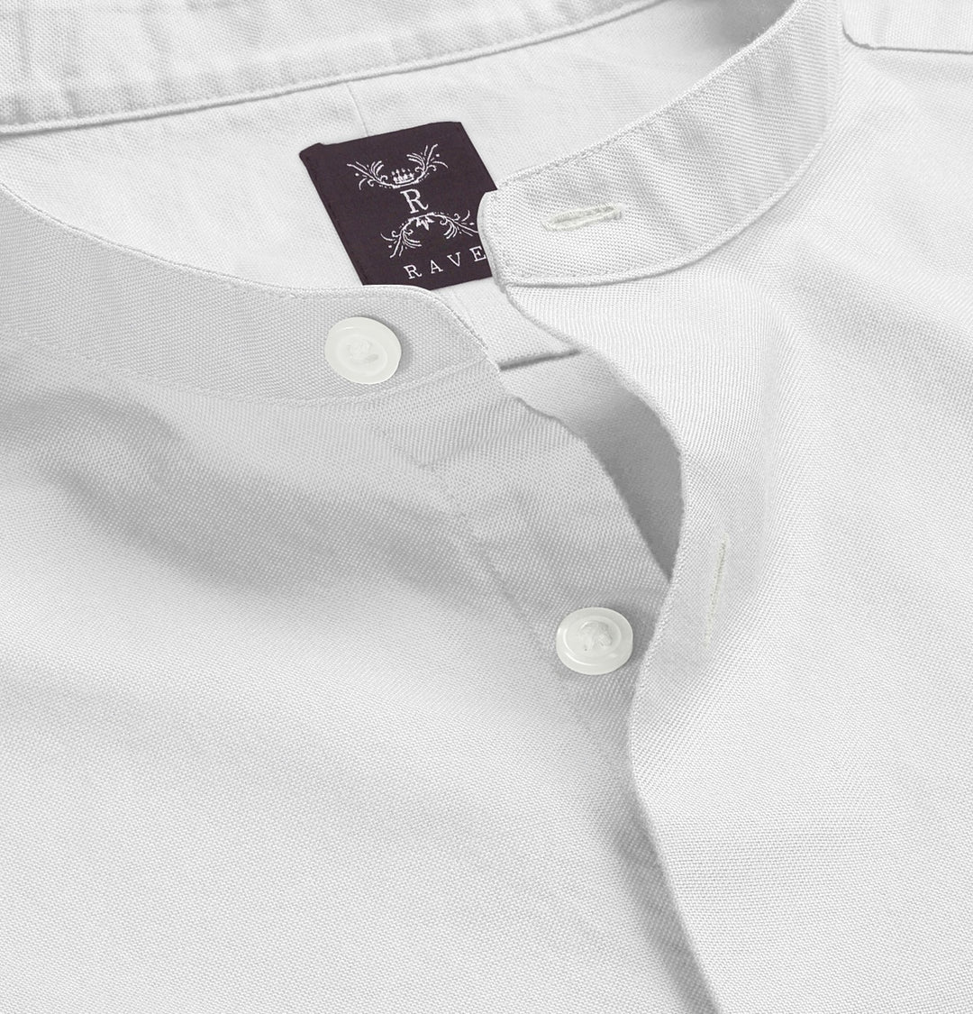 トップス 22ss ORIGINAL PRINTED BAND COLLAR SHIRTS ISO Cotton Band Collar Shirt （Black） - Osaka / Kyoto, Ship