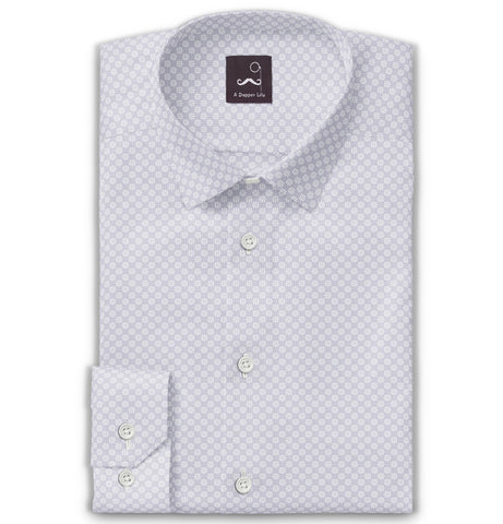 Pure Cotton - Long Sleeve - Gray with Discs