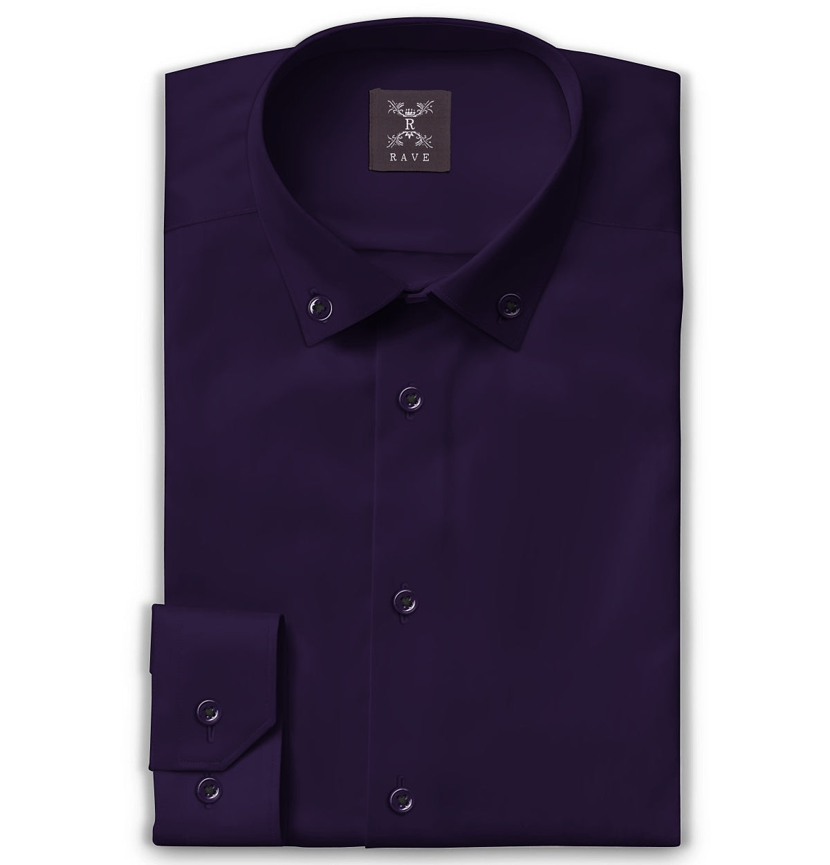 Airthreads Men's Shirt, Wrinkle-Resistant, Long Sleeve, Deep Purple, Tailored Fit Airthreads Men's Shirt, Wrinkle-Resistant, Long Sleeve, Deep Purple, Tailored Fit