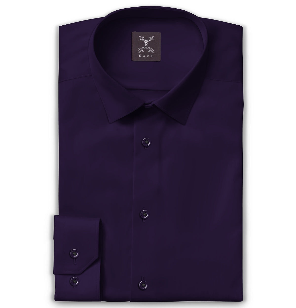Airthreads Men's Shirt, Wrinkle-Resistant, Long Sleeve, Deep Purple, Tailored Fit, Deep Purple / XS / 5.4-5.7 Airthreads Men's Shirt, Wrinkle-Resistant, Long Sleeve, Deep Purple, Tailored Fit, Deep Purple / XS / 5.4-5.7