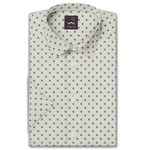 Pure Cotton - Short Sleeve - Off White