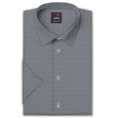 Pure Cotton - Short Sleeve - Cobalt Circuit