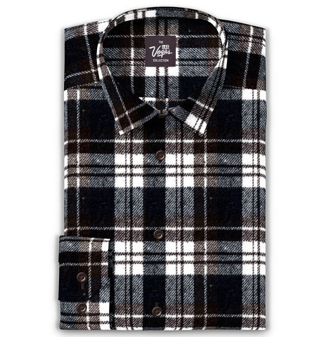 Everyday Flannel - Long Sleeve - Montana Brown Plaid