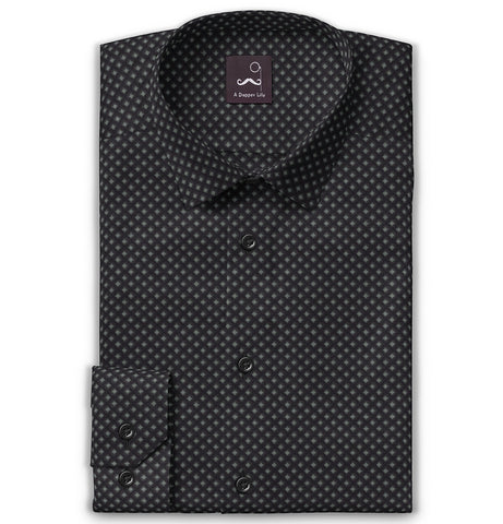 Pure Cotton - Long Sleeve - Midnight Black Diamond