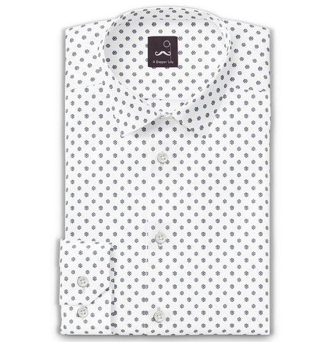 Pure Cotton - Long Sleeve - Snow Hex