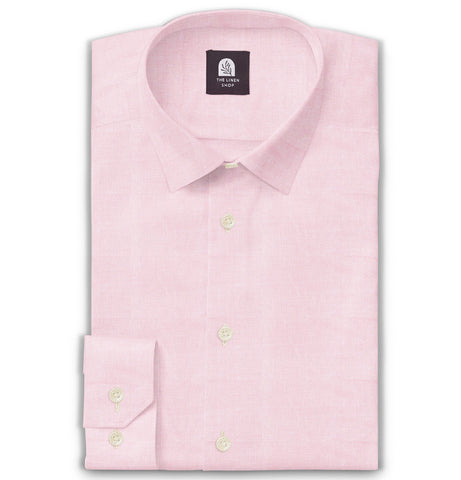 Cotton Linen - Long Sleeve - Light Pink