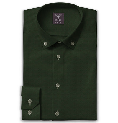 Green Shirt Button down long sleeve 