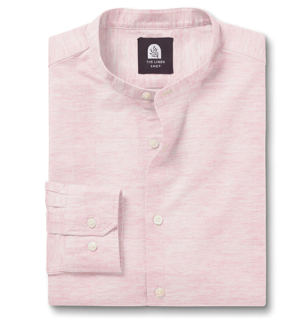 トップス time is on OVER SIZED BAND COLLAR SHIRT time is on OVER SIZED BAND COLLAR SHIRT