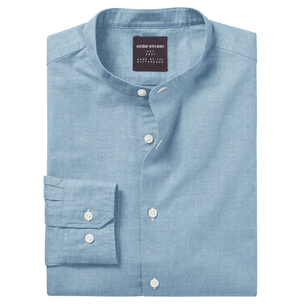 Airthreads Men's Shirt, Oxford Cotton Button Down, Long Sleeve 